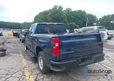 2023 Chevrolet Silverado 1500 2Wd Double Cab Standard Bed Wt from USA, damaged, VIN 1GCRAAEK1PZ108038